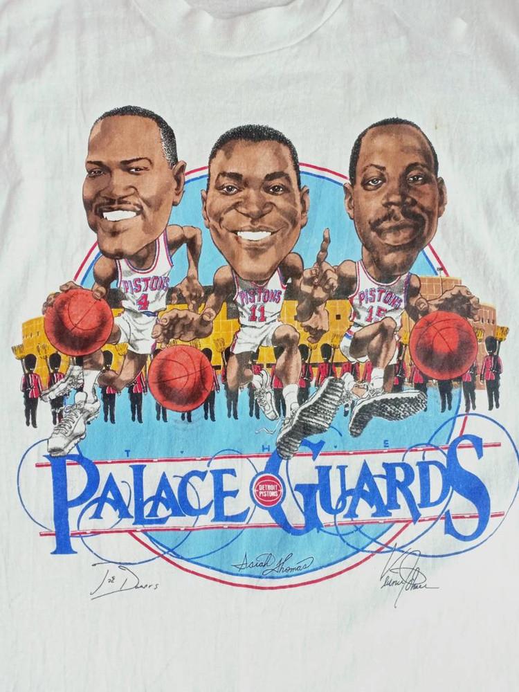 Isiah Thomas Caricature Men T-shirt White Cotton Tee JJ4445