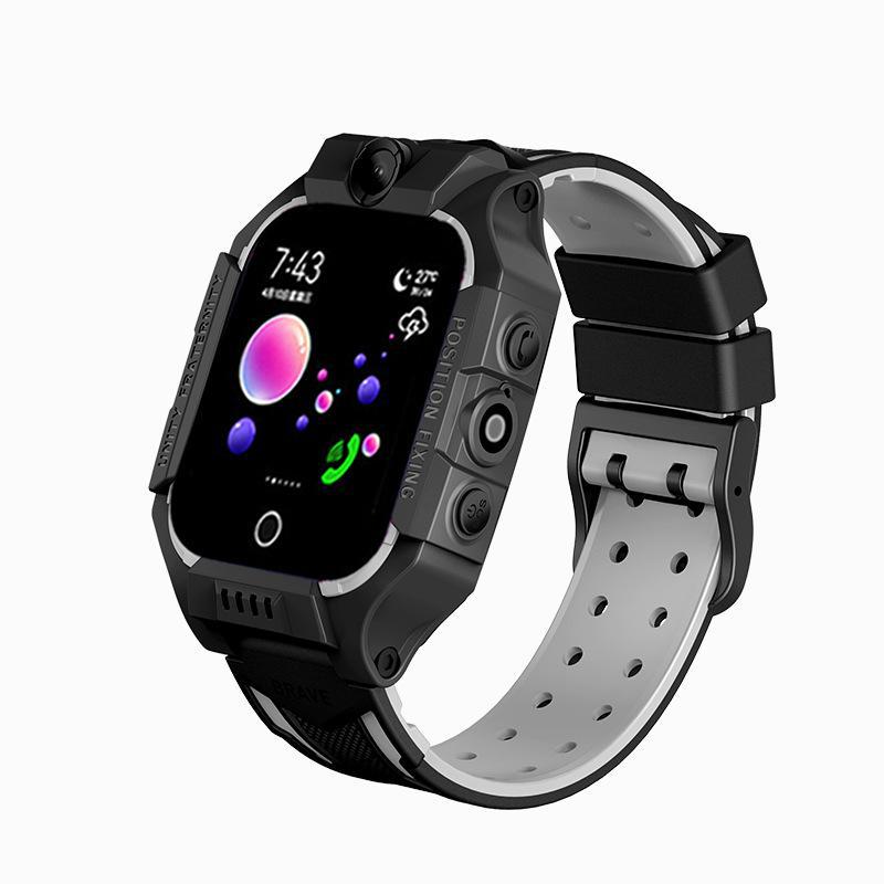 "Q12 Waterproof Kids' Smart Watch with GPS, Camera, Flashlight, Multi-Language - 5th Gen Z6"