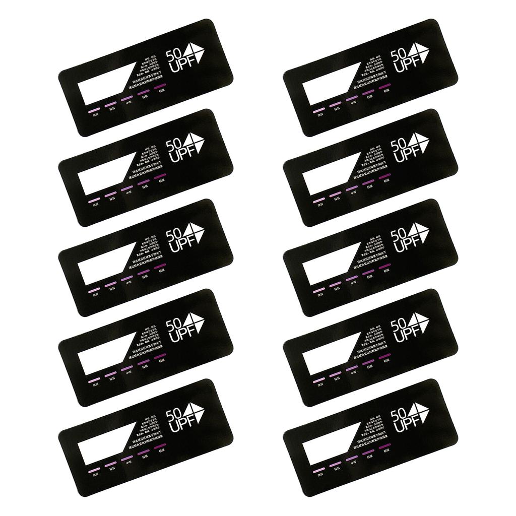 Card Test Strips Test Paper for UPF Skin for Protection Testing Card Art Paper M
