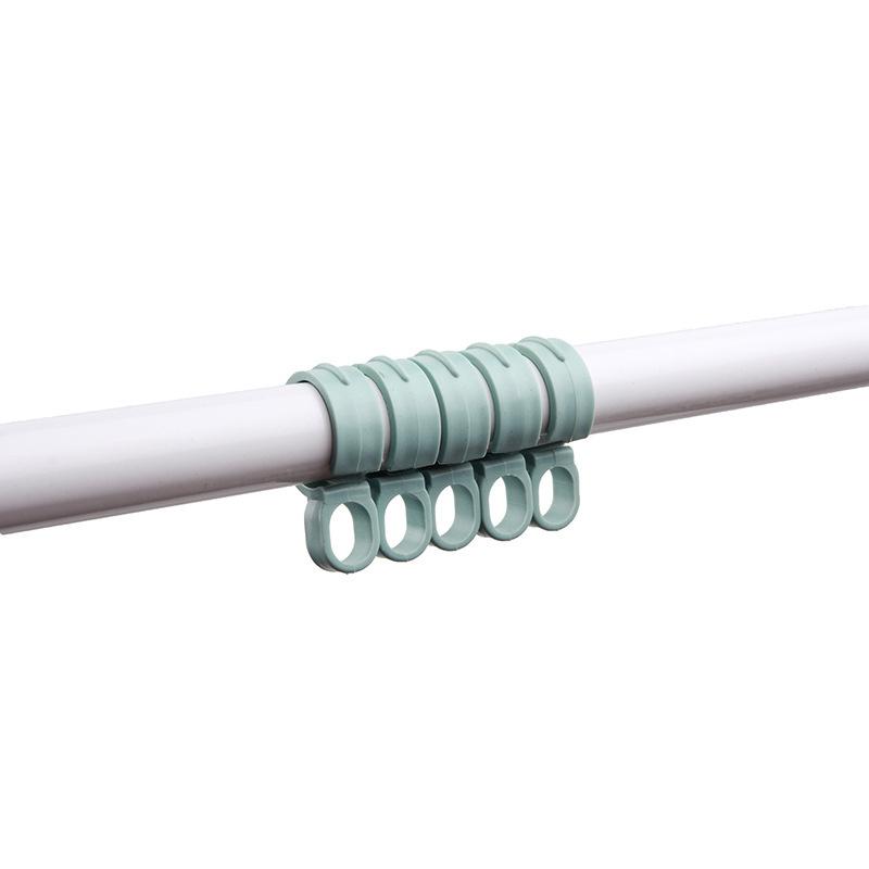 5pcs Non-slip Windproof Drying Hook Hanger Organizer
