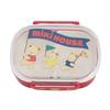 MIKI HOUSE Lunch Bear Made In Microwave and Dishwasher Suitable for Boys and Bento Red Box, 360ml, Design, Japan, Safe, Girls, Baby, Kids,