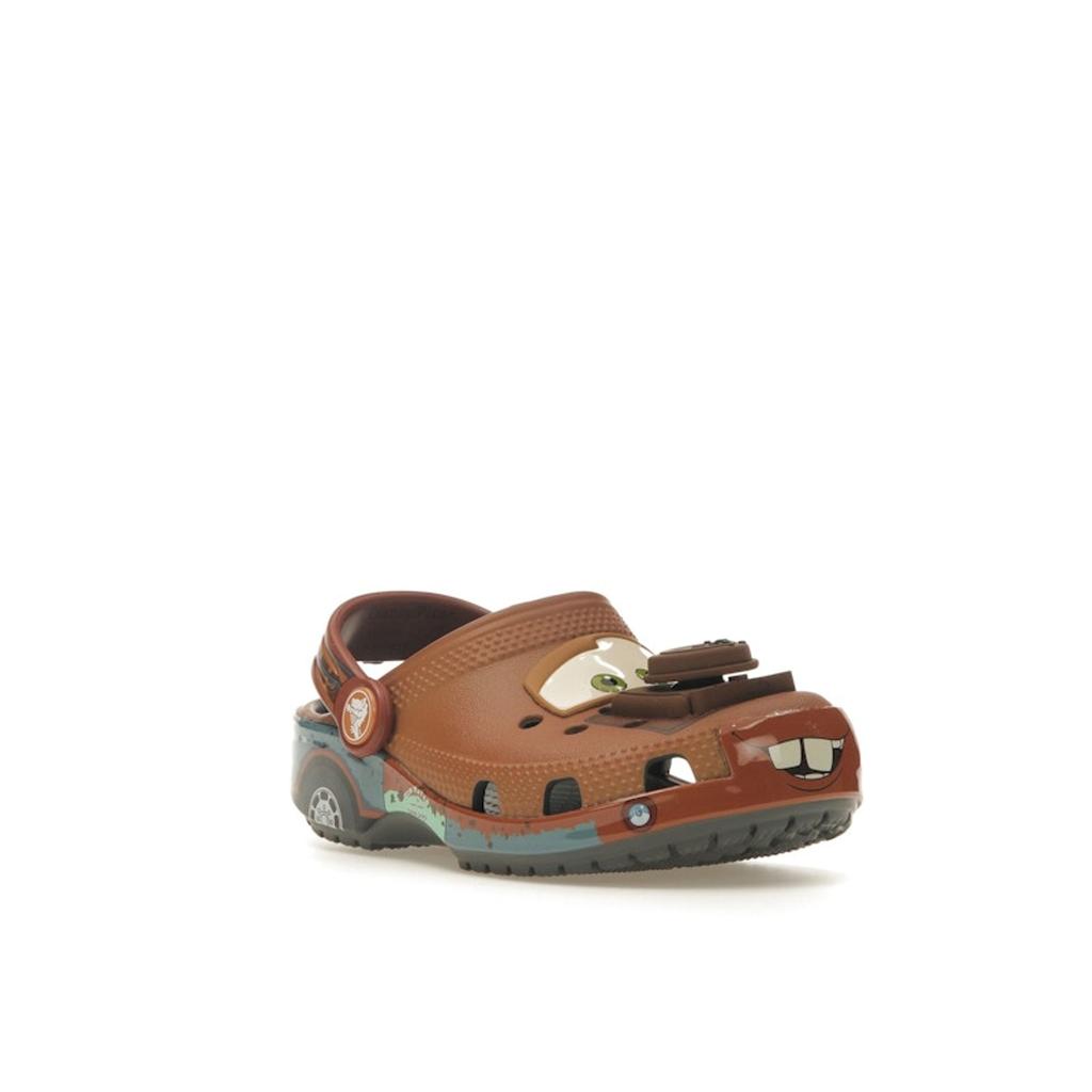 Crocs Auta x Klasické dětské pantofle Mater Dětské tenisky Hnědé Břidlicově šedé 209374-0DA
