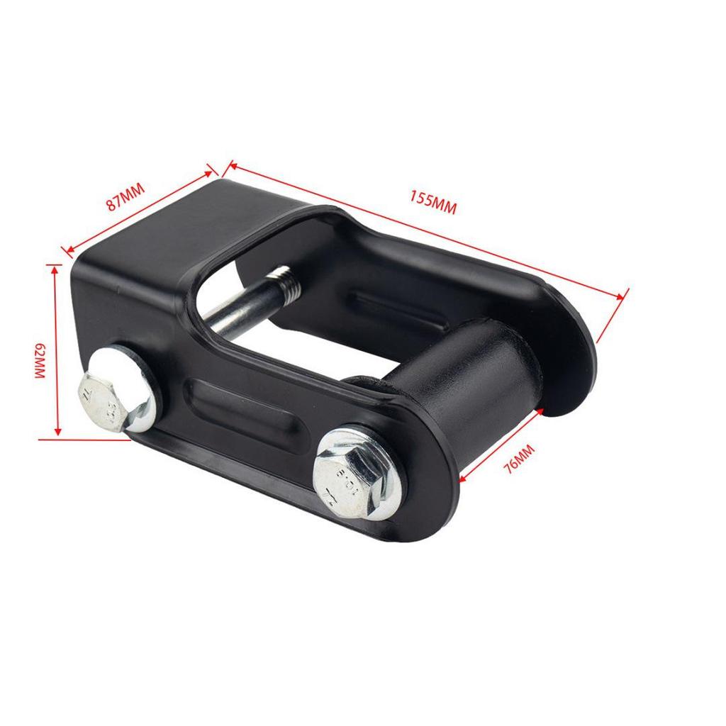 Kompatibel mit Chevrolet GMC Hinterradblattfederhaltern, Modelle 15665302 & 722-028.