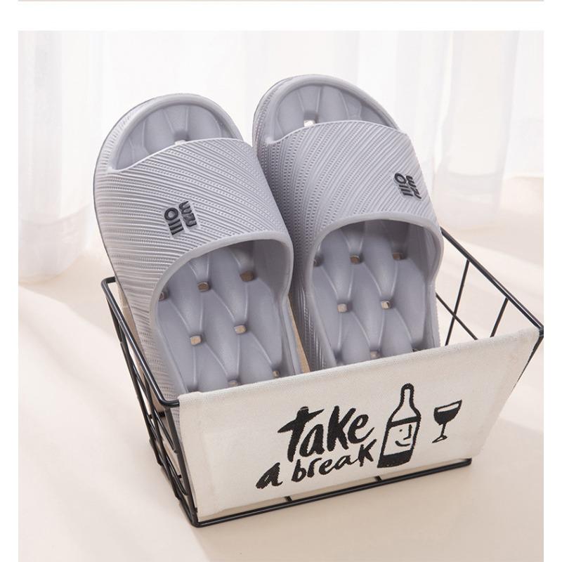 Auslaufen, schnell trocknend, Hausschuhe, Damen, Badezimmer, Dusche, bequem, rutschfest, Paar-Herrenhausschuhe