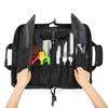 SAMDEW Knife Case, Holds 17 Knives, Portable Knife Bag, Knife Storage Case
