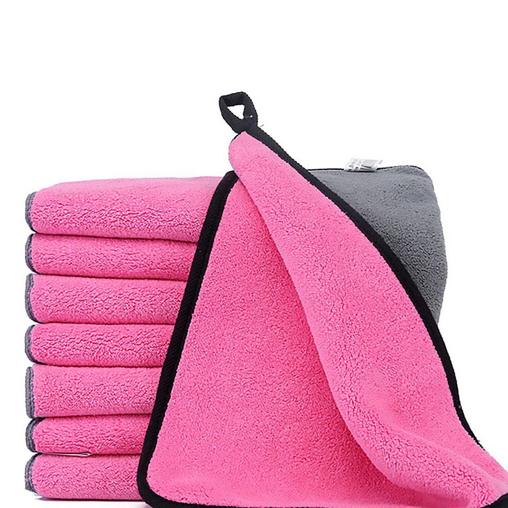 Cleaner Coral Fleece Super Absorbent Wiping Rags Cleaning Drying Cloth Microfiber Car Wash Towel