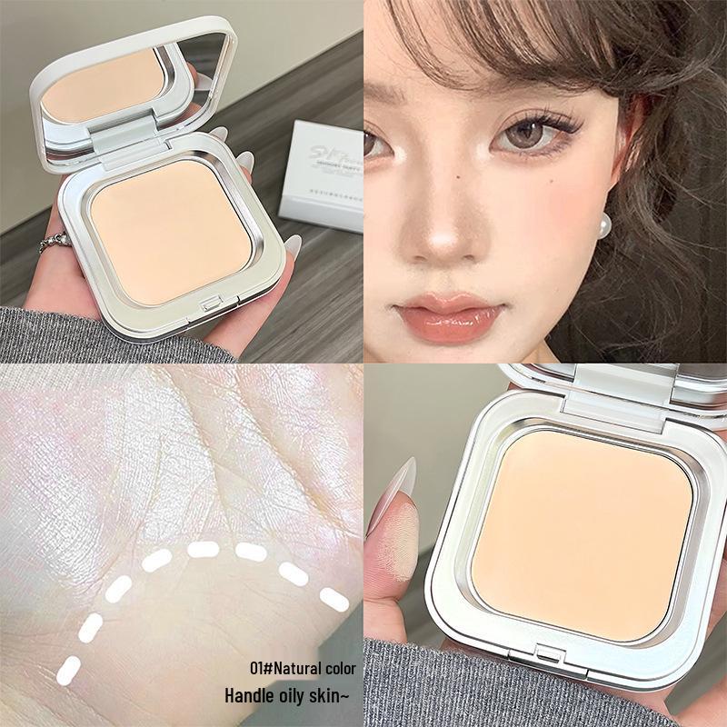 Sensory Party Mist Satin Pressed Powder Concealer - Waterproof, Sweatproof, Non-Cakey, Wet/Dry Use Setting Powder 1064.
