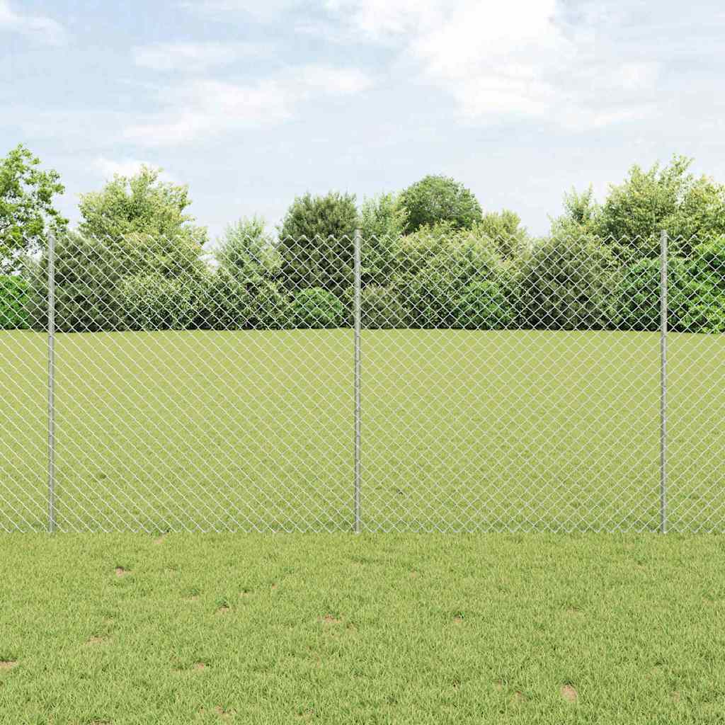 Chain Link Fence with Posts 10 X 1.2 M (W X H) Hot Dip Galvanized Steel