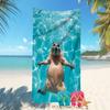 Capybara-Printed Beach Towels: Fun and Stylish for Your Beach Adventures! Sofa Cushion Cover, Room Home Decorationortable