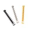 8Pcs Humbucker Pickup Screws Straight Springs Set Replacement Parts Pickup Mounting Ring Screws For Electric Guitar /Bass