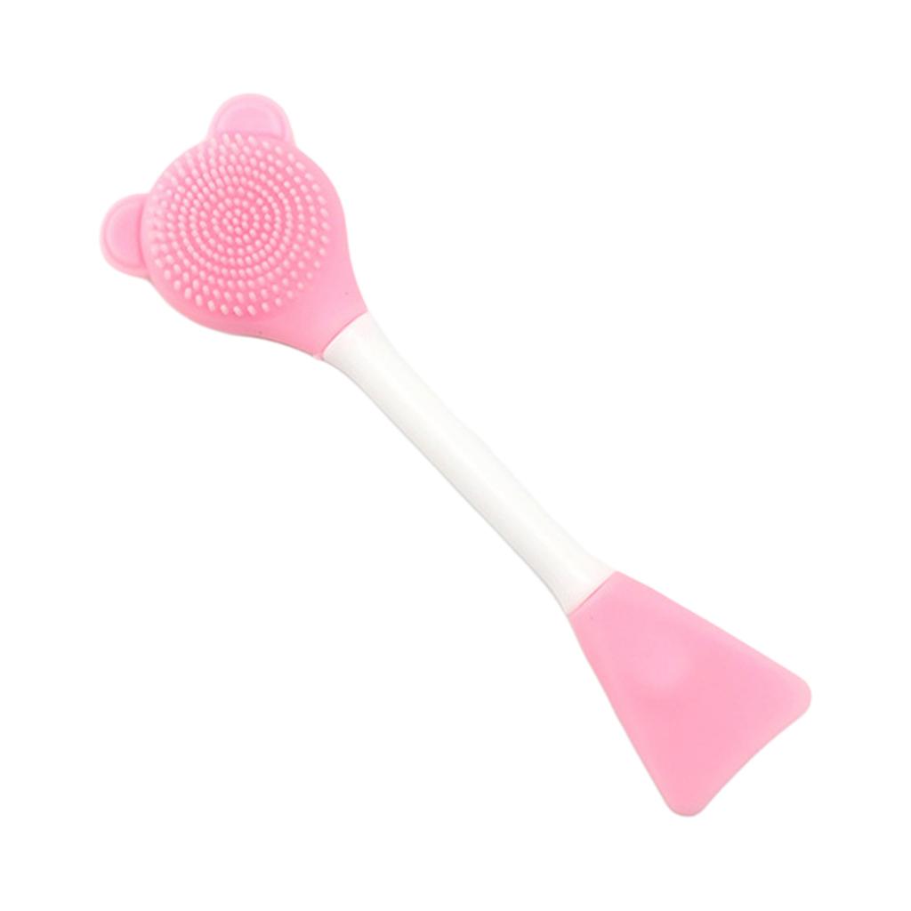1Pc Soft Silicone Face Wash Brush Gentle Cleansing Tool for Skincare Routine Multi Functional Mask Applicator Makeup Blender