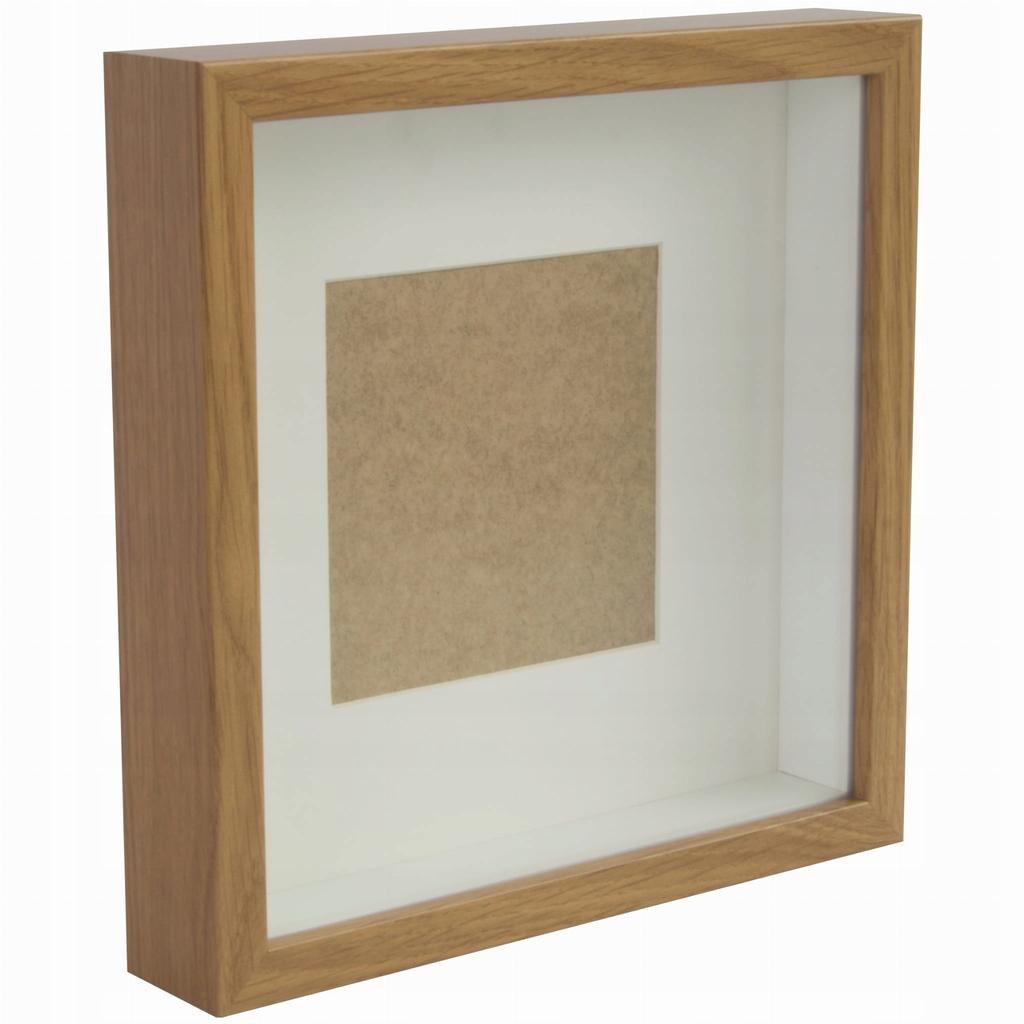 Photo Frame 016/47 M043/M015 White/Oak 23X23 Cm 3Pak