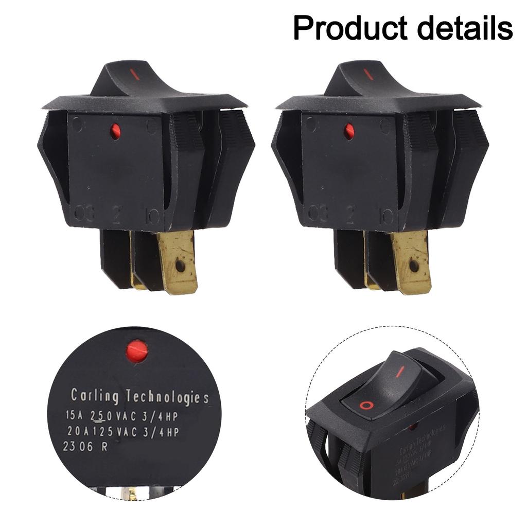 Home Pool Maintenance Black Motor Switch Replacement Compact Design Motor Switch Accessory Versatile Compatibility