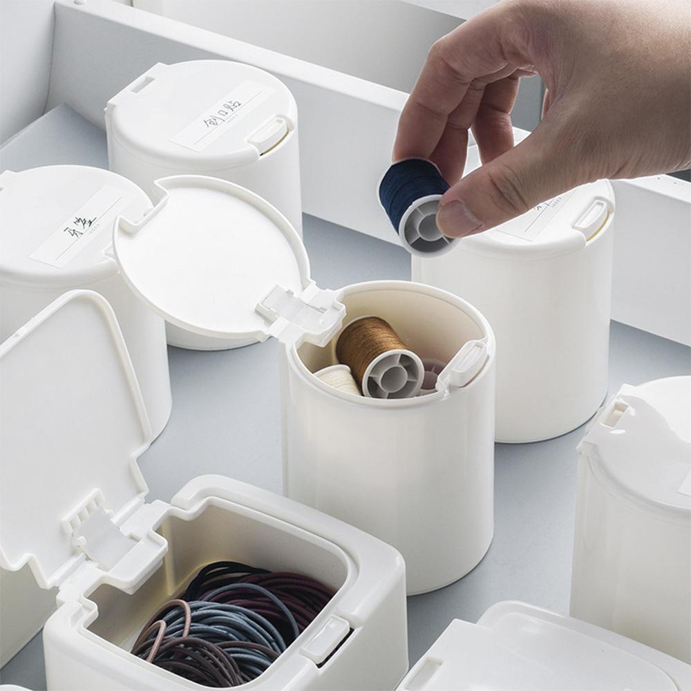 Creative Cotton Swab Small Object Classification Drawer Storage Box Simple Pop-up Window Push-type Desktop Storage Box