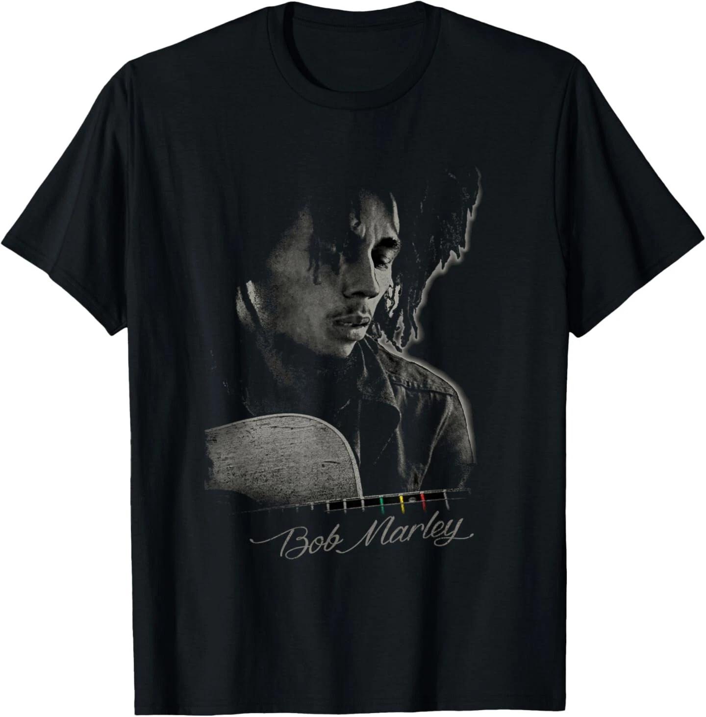 

Bob Marley Catch A Fire Guitar Tee T-Shirt 3XL