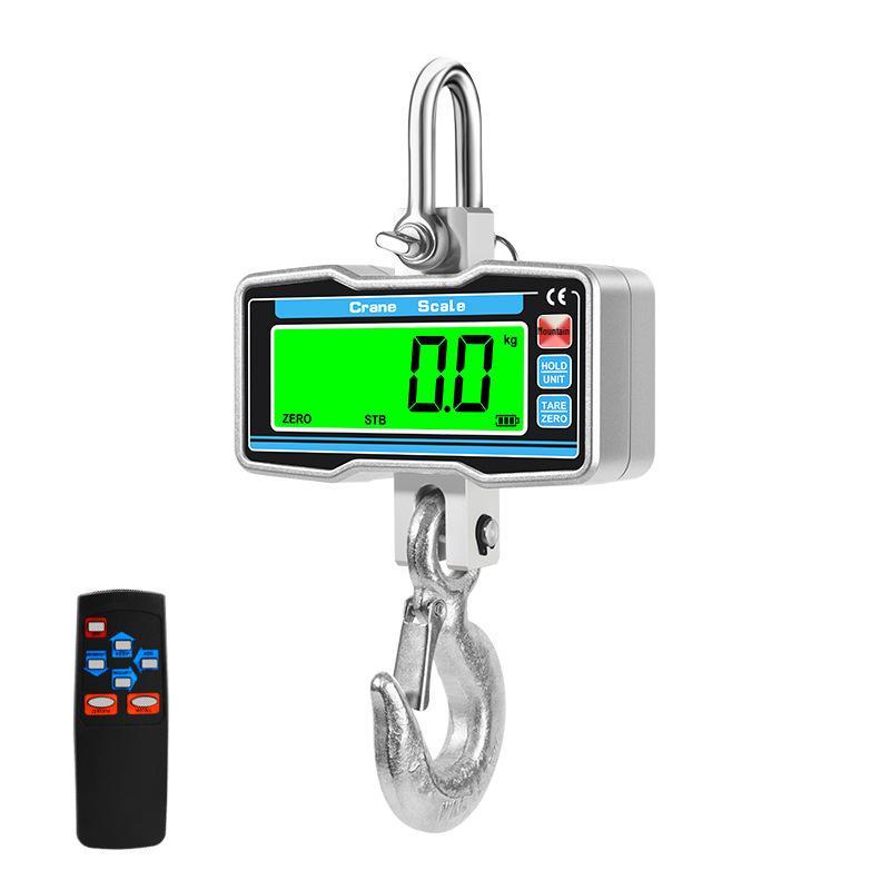 2T Industrial Electronic Crane Hook Scale, 2000kg/1000kg/1500kg Capacity, Cross-Border Hanging Scale