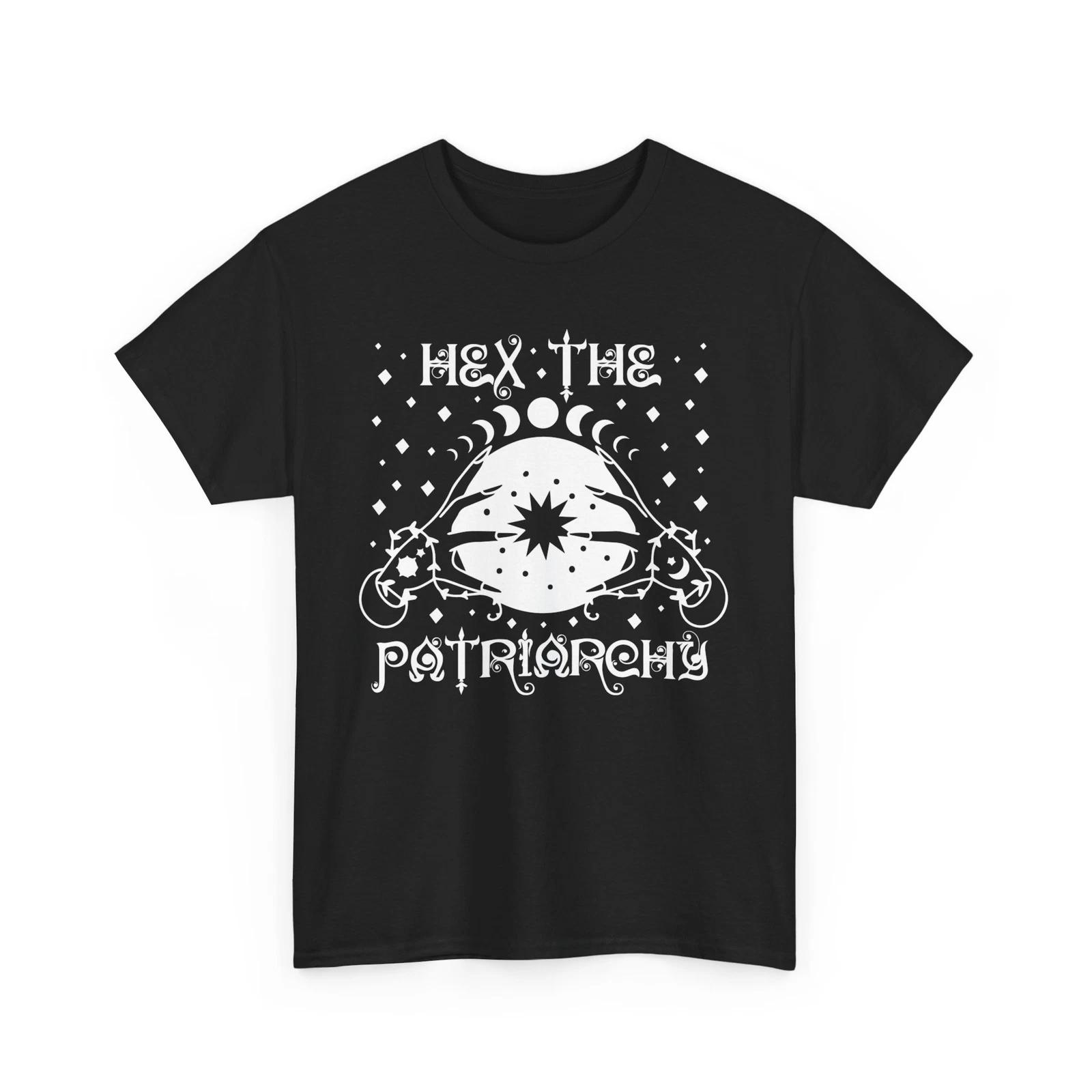 Hex The Patriarchy Shirt | Bewitching T-Shirt | Trendy, Stylish & Magical Witch L