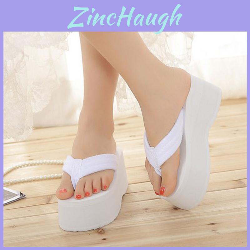 Stylish Womens Beach Sandals With Trendy Wedge Platform Slippers