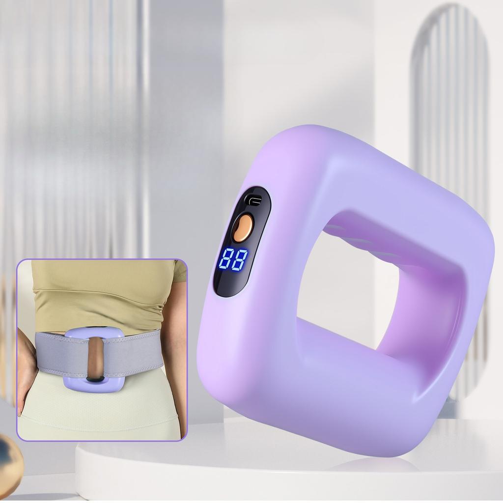 Electric Fascia Ring Massager, 5-Speed Adjustable Vibration for Muscle Relaxation & Recovery