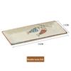 1PC Japanese-style Creative Tableware, Ceramic Sushi Plate, Rectangular Dish, Fried Fish Plate