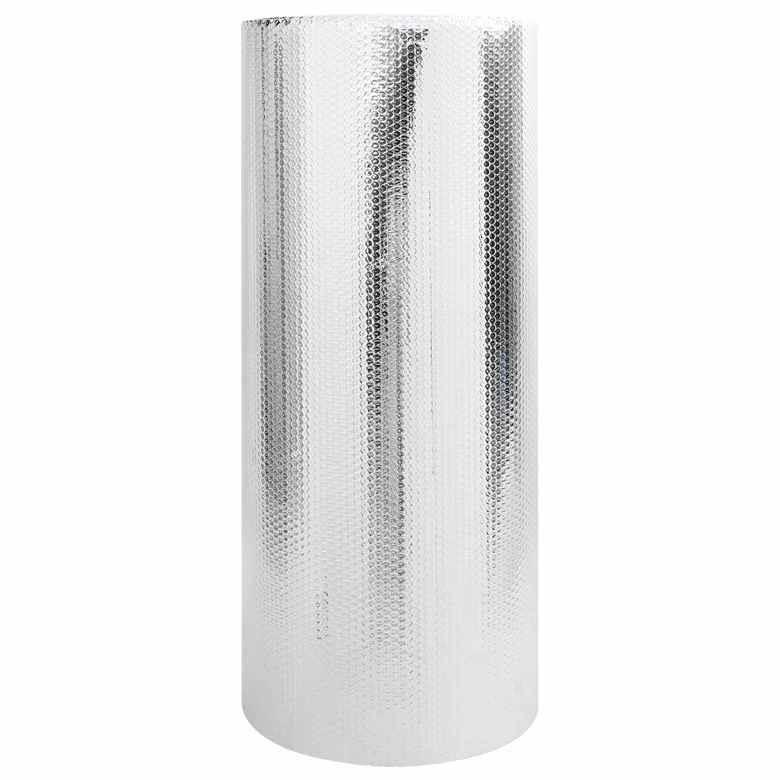 vidaXL Heizkörper-Reflektorfolie Silber 10 x 1 m Polyethylen silber