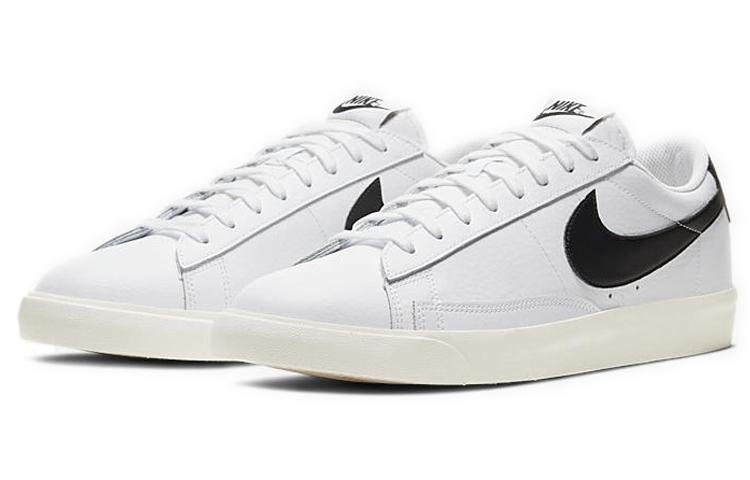 Nike Blazer Low Leather White Black CI6377-101