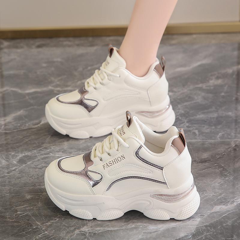 High Quality Spring Autumn New Women Vulcanize Sneakers Casual Comfortable Lace-up Women's Sport Shoes Zapatillas De Mujer