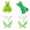 Tinker Bell Fairy Princess Dress For Kids Halloween Costume Party Polyester Fiber Fabric Suitable For Children 80-150cm