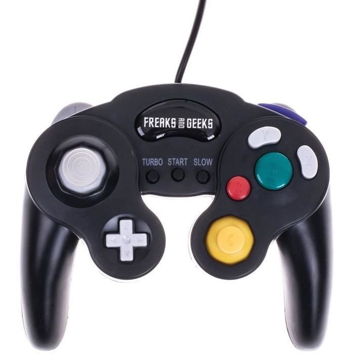 Manette de jeu - FREAKS AND GEEKS - Blanc - Filaire - 1,8 m - Garantie 3 ans