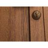 Luxury French Sunflower Yellow Bronze Bedroom Door Lock Indoor Door Handle Silent Split Lock Retro American Wooden Door Lock