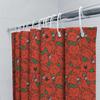 Adorable Red Cartoon Shower Curtain With Cute Animal Pattern For Bathroom Decor Universal Size 180X215Cm Free Shipping From Alie
