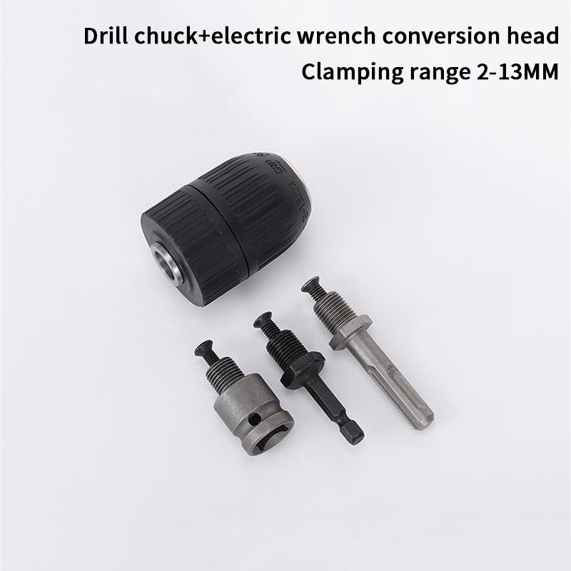 Bohrer-Umwandler-Bohrfutter-Steckschlüssel-Mehrzweck-Sechskant-Schlagschrauber-Schlüsselbohrer-Elektroschrauber-Verlängerungsstange