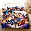 3D Printed Anime The King Of Fighter Bedding Sets exquisite bed supplies set duvet cover bed comforter set luxury birthday gift