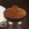 Glass Containers Food Storage Jars With Wooden Lids And Scoop Glass Sealed Jar Airtight Jar For Sugar Coffee Bean Candy