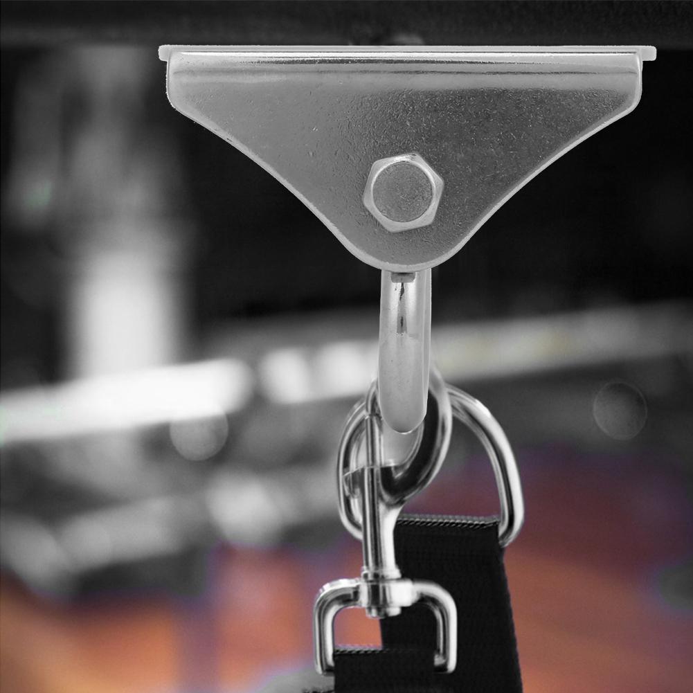 Hak Sufitowy Ze Stali Nierdzewnej, Mocowanie Klamry, Dysk Stały z 2 Śrubami do Hamaka do Jogi, Worka Treningowego