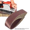 10pcs Alumina Abrasive Belt Sanding Band Grinding Polishing Sandpaper Straps 533*30 (800 Grit)