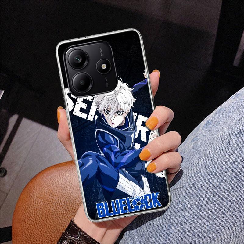Blue Lock Nagi Seishiro Phone Case For Xiaomi Redmi Note 15 14 13 12S 12 11 Pro Plus 14S 11S 11E 10 10S 11T 5G Personalized Cove