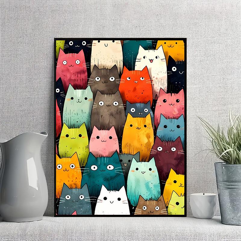 5D Full Drill Animal Diamond Painting Kit Diamond Embroidery Handmade Crafts Rhinestone Art Home Living Room Wall Decor