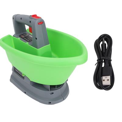Handheld Power Spreader 3L Available Year Round USB Battery Operated Spreader for Fertilizer Rock Salt Ice Melt