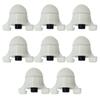 10-1pcs LED Night Fishing Alarm Light Fishing Bite Rod Tip Clip Bell Smart Reminder Bite Alarm for Outdoor Daytime Night Fishing