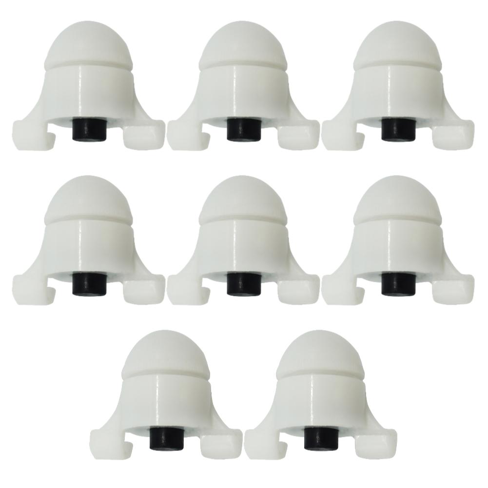 10-1pcs LED Night Fishing Alarm Light Fishing Bite Rod Tip Clip Bell Smart Reminder Bite Alarm for Outdoor Daytime Night Fishing