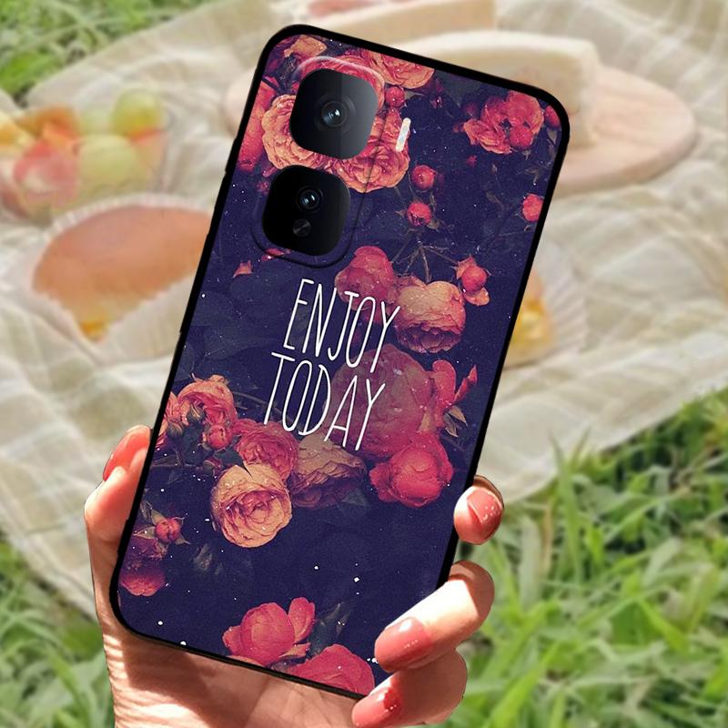 For VIVO IQOO Neo 10 Case Black Soft Silicone Protection Back Cover For VIVO IQOO Neo 10 Pro Phone Cases Shockproof Phone Fundas
