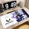 Grote Gaming Muismat Valorant ISO XXL Nieuwe Toetsenbordmat Gamer Muismat op De Tafel Snelheid Bureau Mat Anime x Muismatten