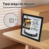 Pet Memorial Frame Solid Wood Pet Sympathy Photo Frame With Clip Hanging Dog Cat Loss Frame Postcard Photo Desktop Decoration