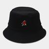 Panama Bucket Hat Fruit Strawberry Embroidered Fishing Cap Men Women Travel Beach Sun Hats