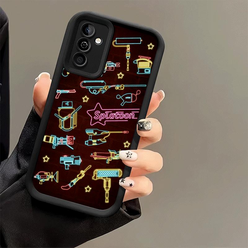Phone Case for Samsung Galaxy A17 A16 A15 A14 A13 S-Splatoons Game A56 A36 A26 A55 A35 A25 A54 A34 A24 A53 A33 A23 A07 A06