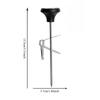 Coffee Temperature Gauge with Clip Instant Read Food and Drink Thermometer for Chocolate Milk Foam Hot Beverages  Home Cafe