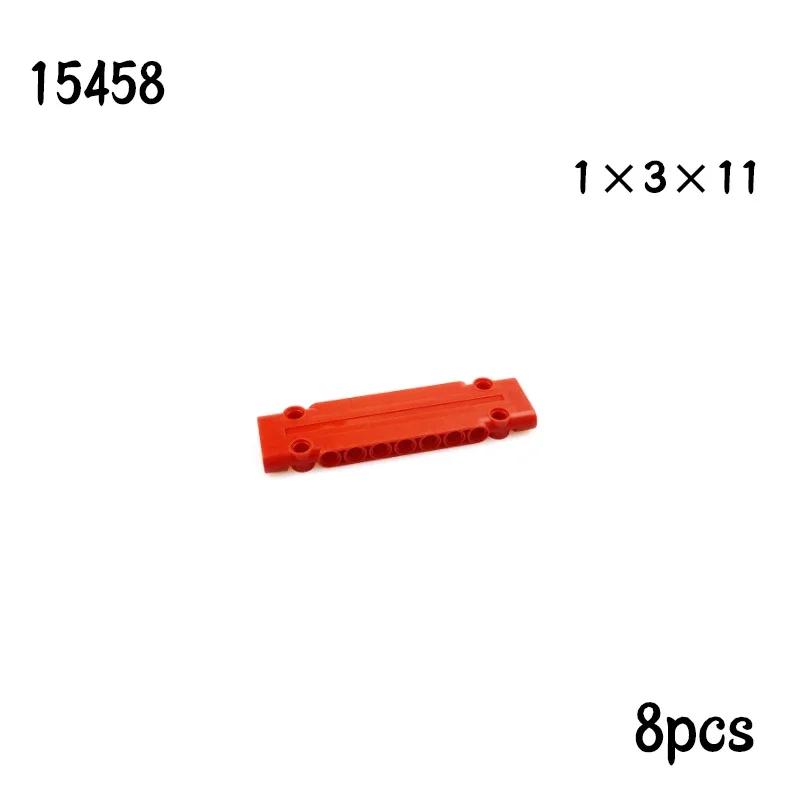 Non-Toxic Assembles Particles Panel 1X5X11 1X3X11 Mechanical Building Block Panel Car Technical Parts 64782 15458 Bricks Toys For Children
