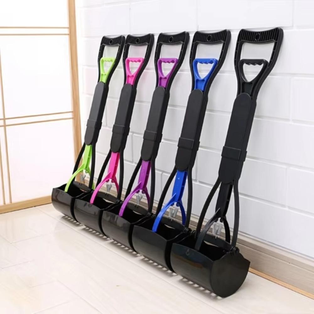 High Quality Portable Pooper Scooper Foldable Durable Pet Poop Scoop Picker Long Handle Animal Feces Cleaner Pet Products