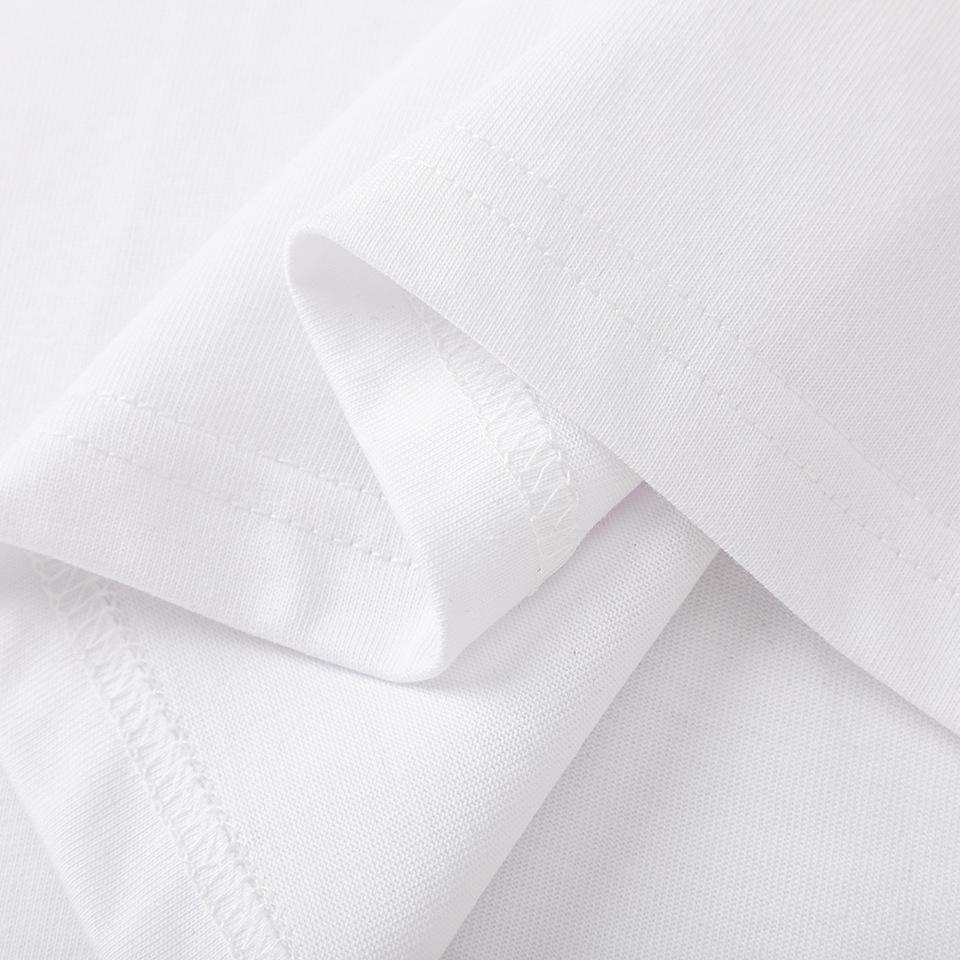 Off-White 2025 Spring/Summer New Letter Arrow Printed Pattern Round Neck Hooded Short Sleeved T-shirt for Men and Women